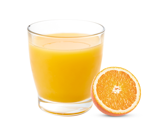 柳橙鮮果汁100％
