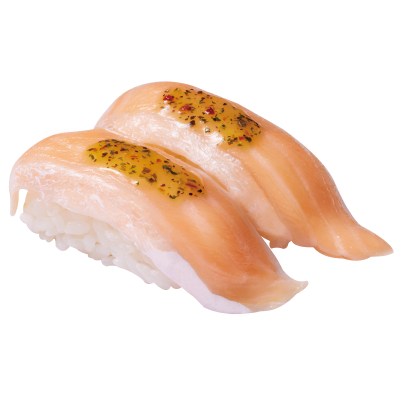 羅勒鮭魚肚
